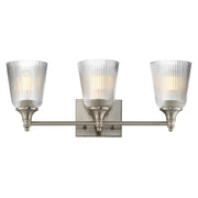 Maxim - 21543CRSN - Three Light Bath Vanity - Julip - Satin Nickel