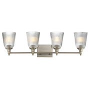 Maxim - 21544CRSN - Four Light Bath Vanity - Julip - Satin Nickel