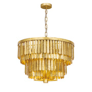 Maxim - 28764GL - Seven Light Chandelier - Regalia - Gold Leaf