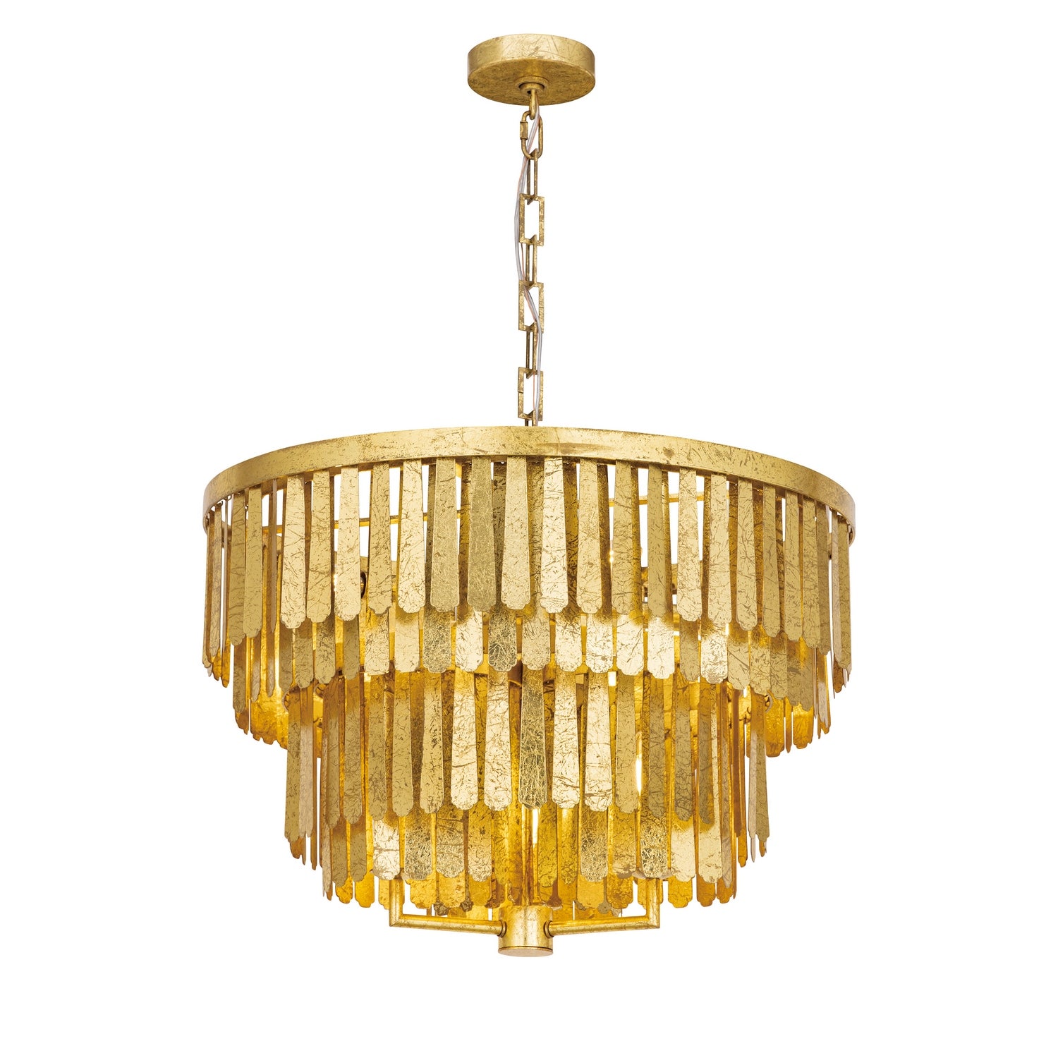 Maxim - 28764GL - Seven Light Chandelier - Regalia - Gold Leaf