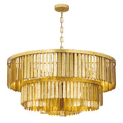 Maxim - 28766GL - Seven Light Chandelier - Regalia - Gold Leaf
