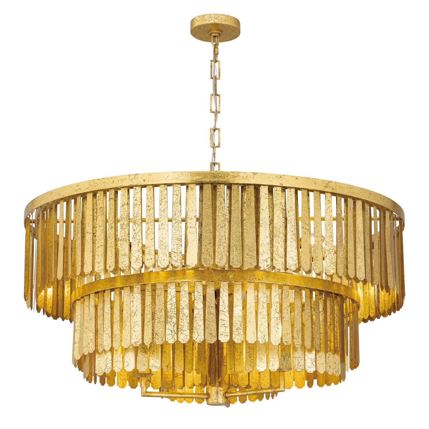 Maxim - 28766GL - Seven Light Chandelier - Regalia - Gold Leaf