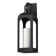 Maxim - 30893SWBK - One Light Wall Sconce - Marrakech - Black