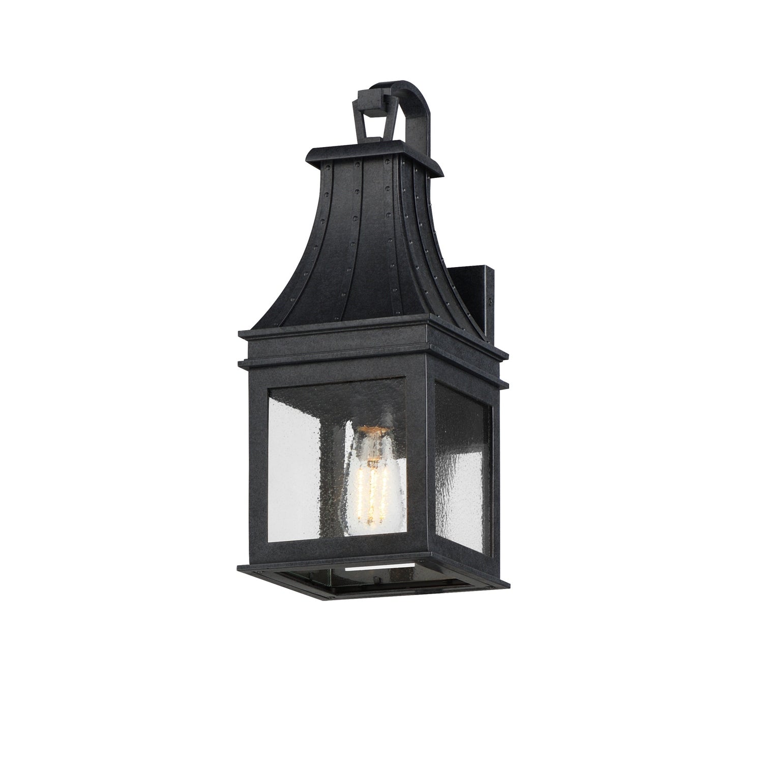 Maxim - 40982TCBKP - One Light Wall Sconce - Bramwell VX - Black Patina