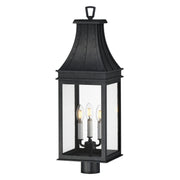 Maxim - 40989TCBKP - Three Light Outdoor Post Mount - Bramwell VX - Black Patina