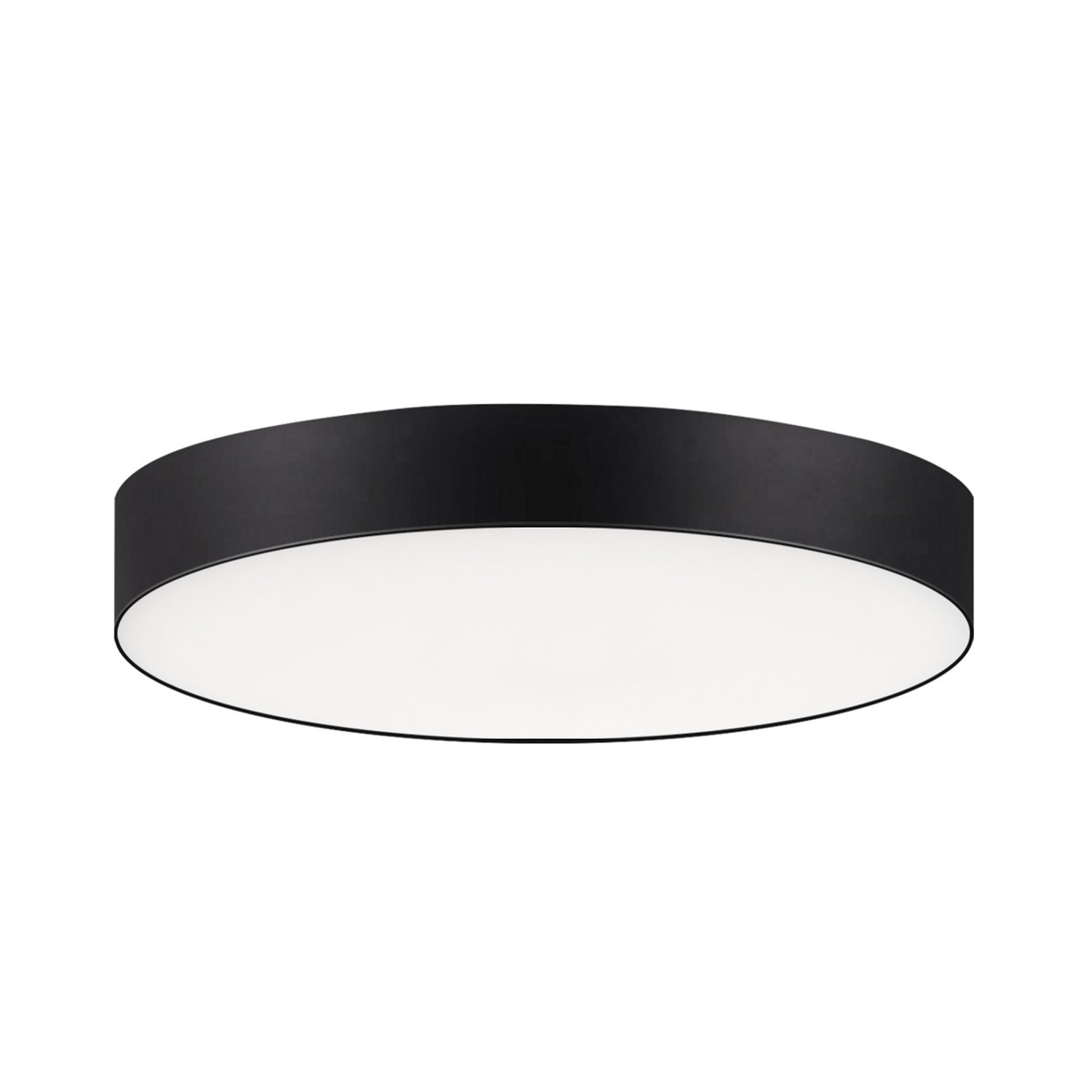 Maxim - 57335WTBK - LED Flush Mount - Trim-Eco - Black