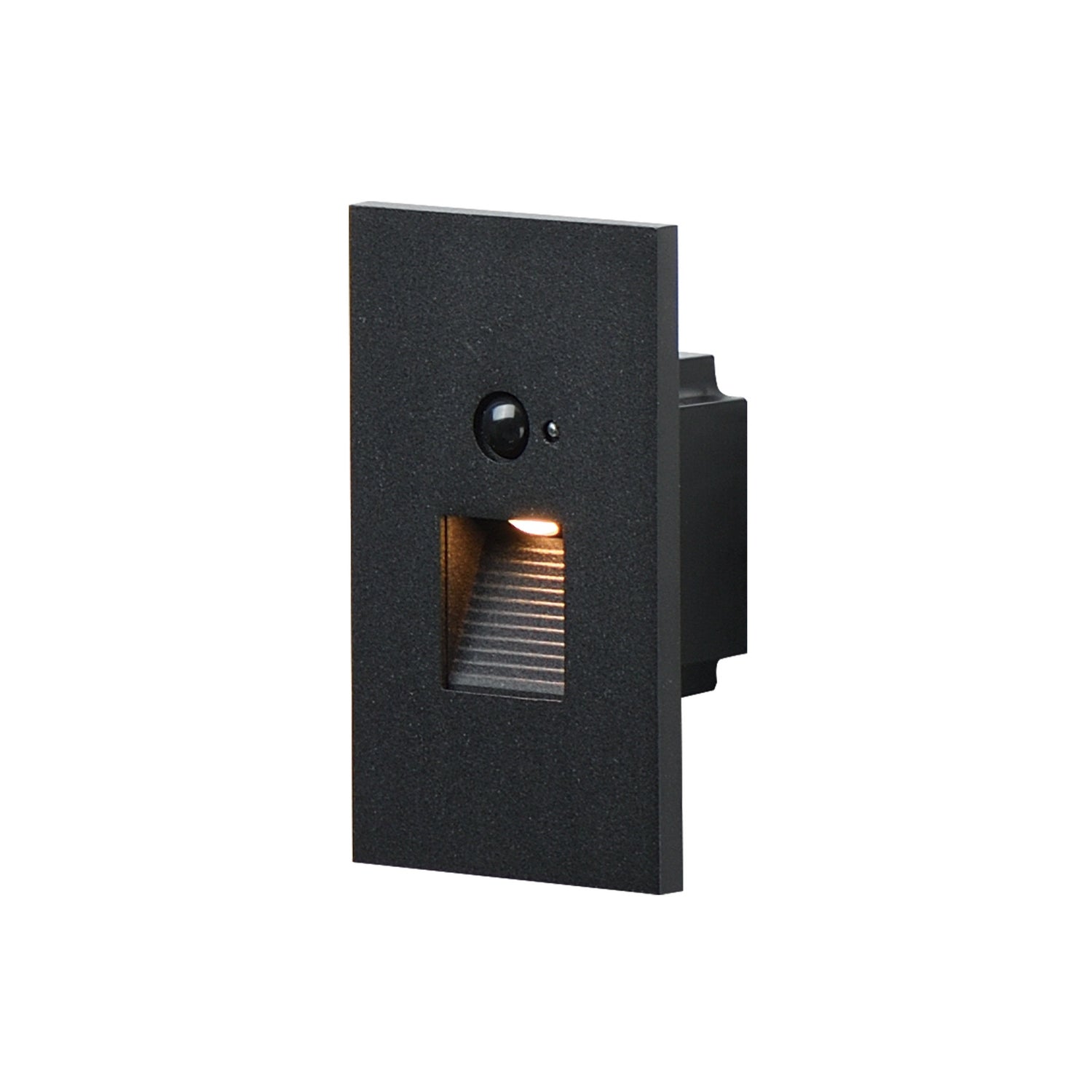 Maxim - 58102BK/MSP - LED Path Step Light with Motion Sensor - Path - Black
