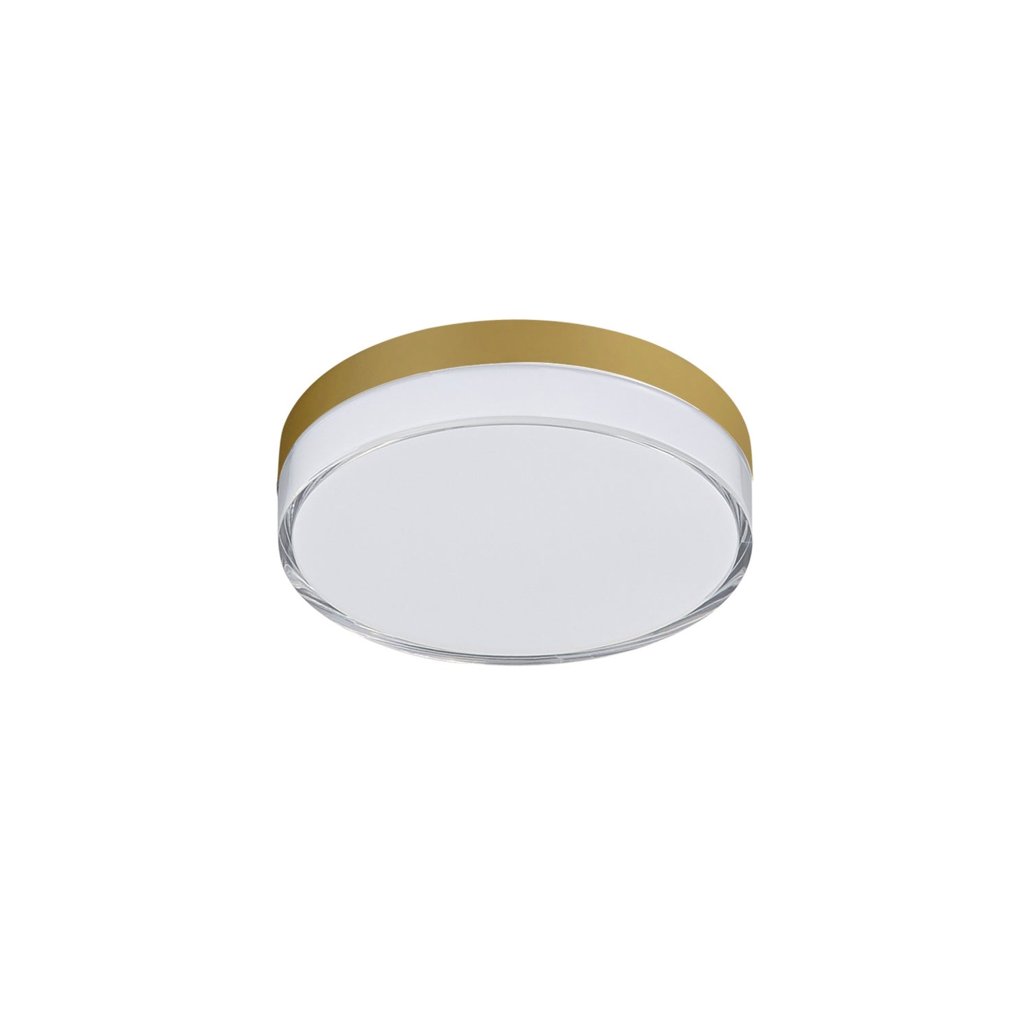 Maxim - 59760CLFTNAB - LED Flush Mount - Edge - Natural Aged Brass