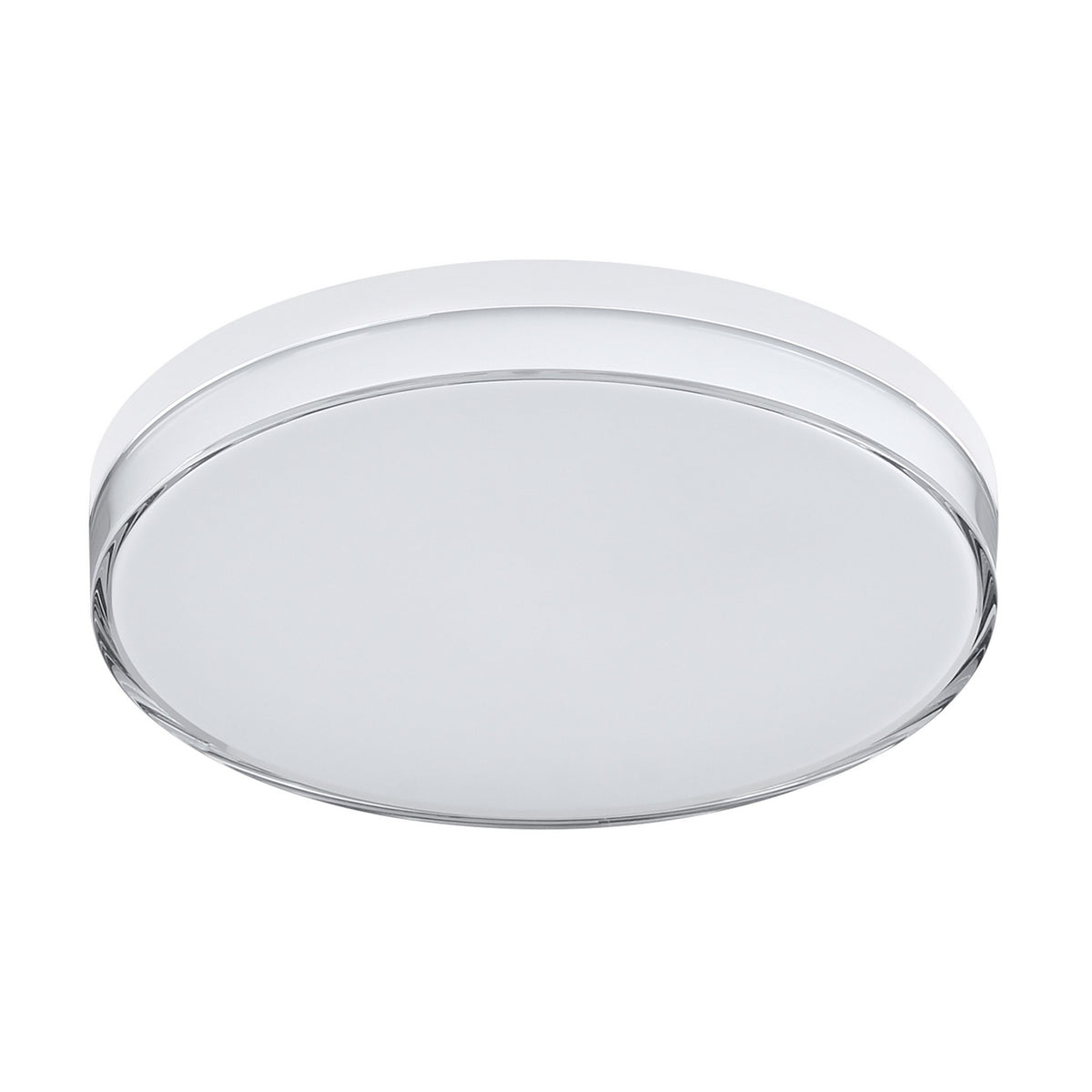 Maxim - 59764CLFTWT - LED Flush Mount - Edge - Satin Nickel
