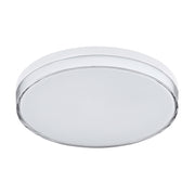 Maxim - 59764CLFTWT - LED Flush Mount - Edge - Satin Nickel