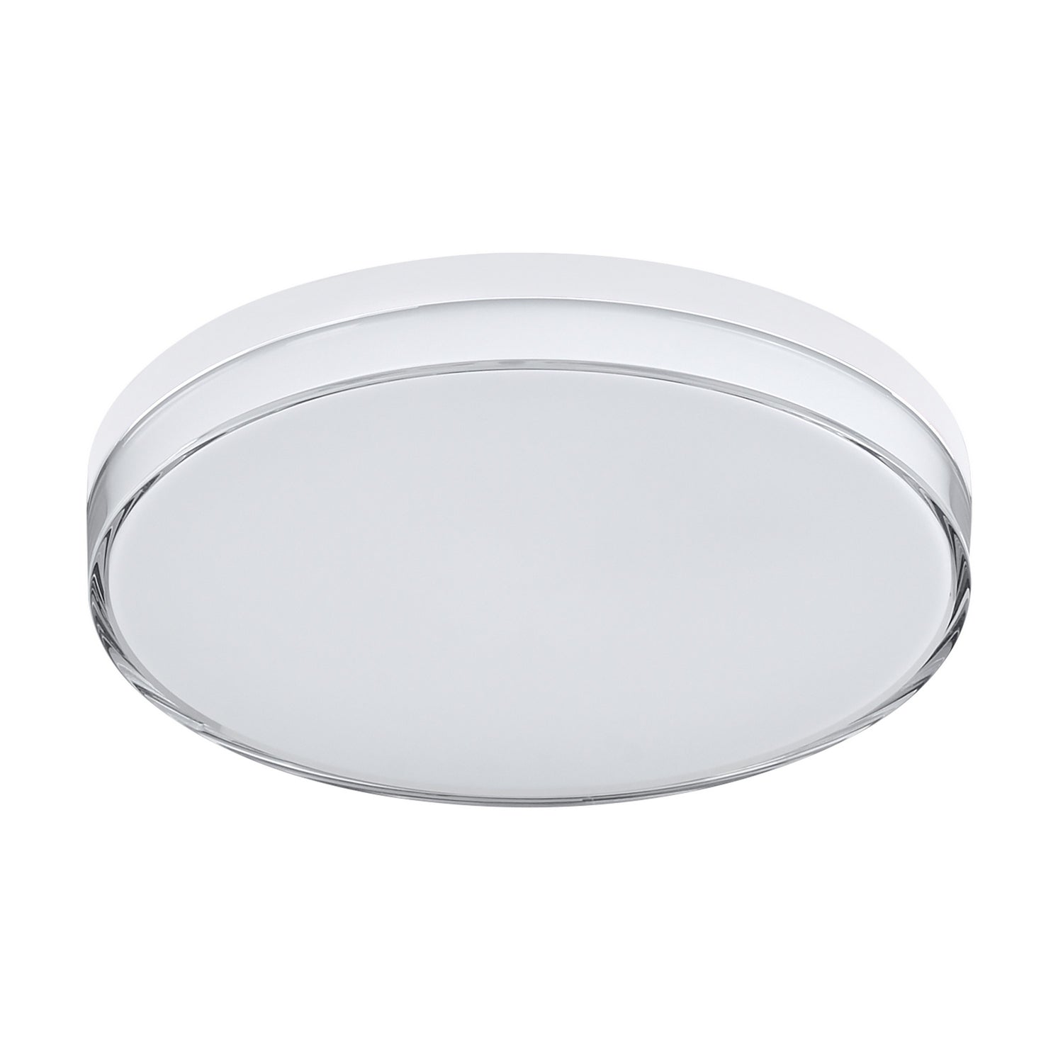 Maxim - 59764CLFTWT - LED Flush Mount - Edge - Satin Nickel