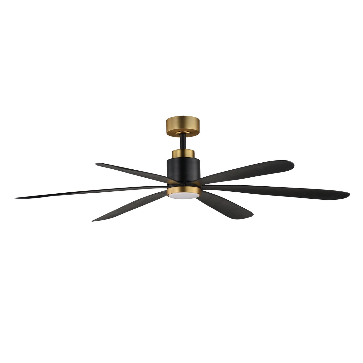 Maxim - 88326BKGLD - 60" Ceiling Fan - Daisies - Black / Gold