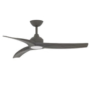 Maxim - 88772WTCHLGWD - 52" Ceiling Fan - Drifter - Charcoal / Grey Wood