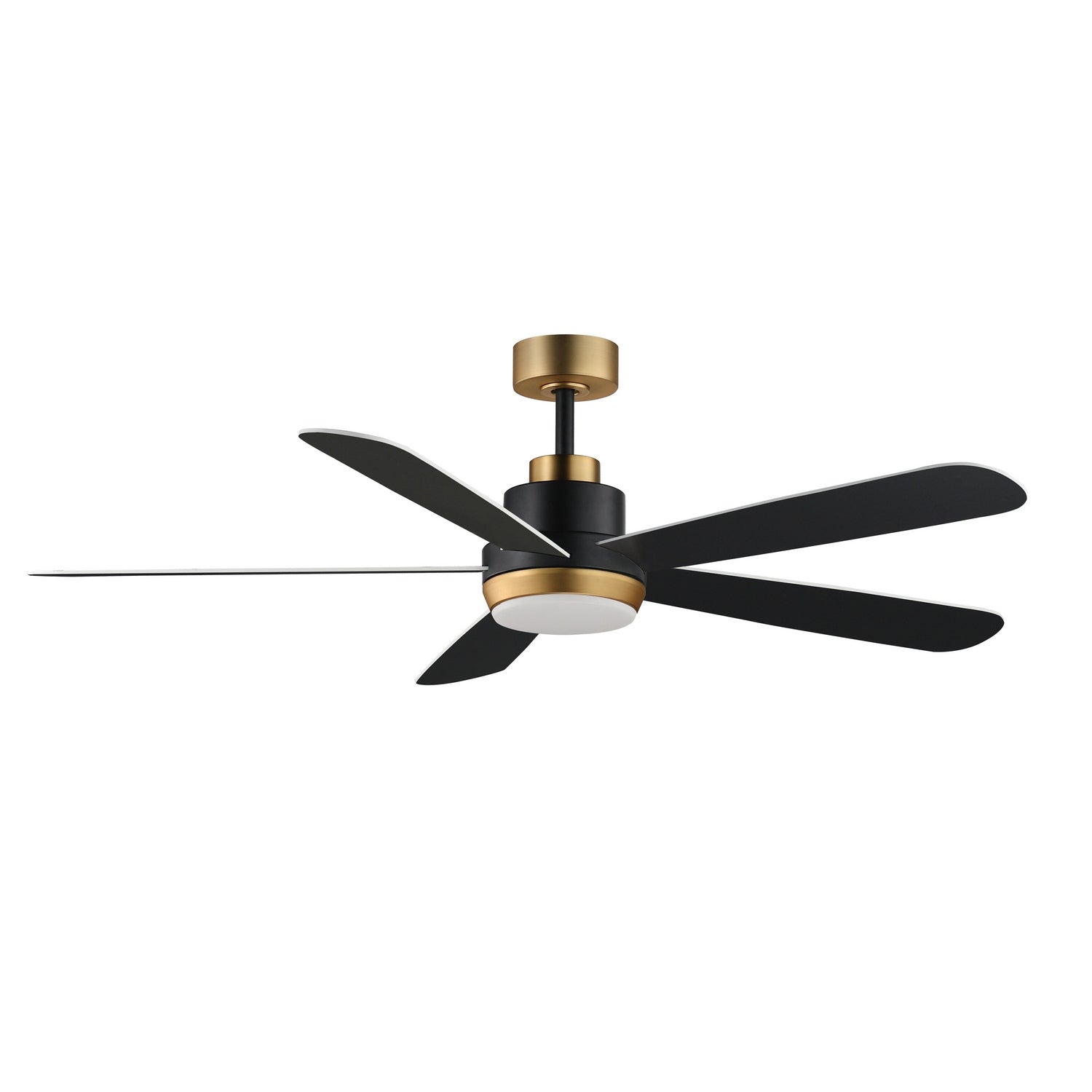 Maxim - 88828BKGLD - 60" Ceiling Fan - Petals - Black / Gold