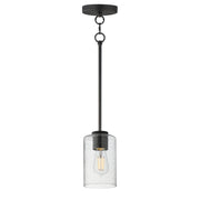 Maxim - 90461CDBK - One Light Pendant - Livingston - Black