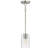 Maxim - 90461CDSN - One Light Pendant - Livingston - Satin Nickel
