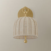 Troy Lighting - B1611-VGL - One Light Wall Sconce - Lonnie - Vintage Gold Leaf