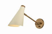 Troy Lighting - B4311-PBR/SSD - One Light Wall Sconce - Andersen - Patina Brass