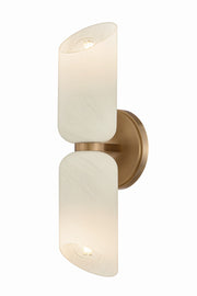 Troy Lighting - B4714-PBR - Two Light Bath and Vanity - Hermann - Patina Brass