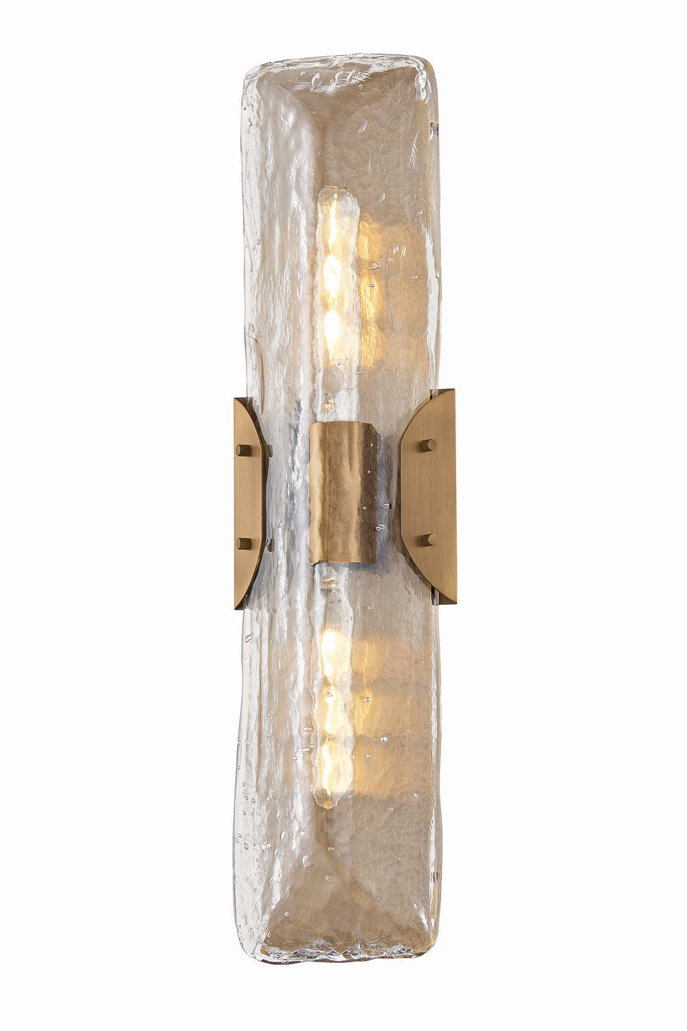 Troy Lighting - B5124-PBR - Two Light Wall Sconce - Nordic - Patina Brass