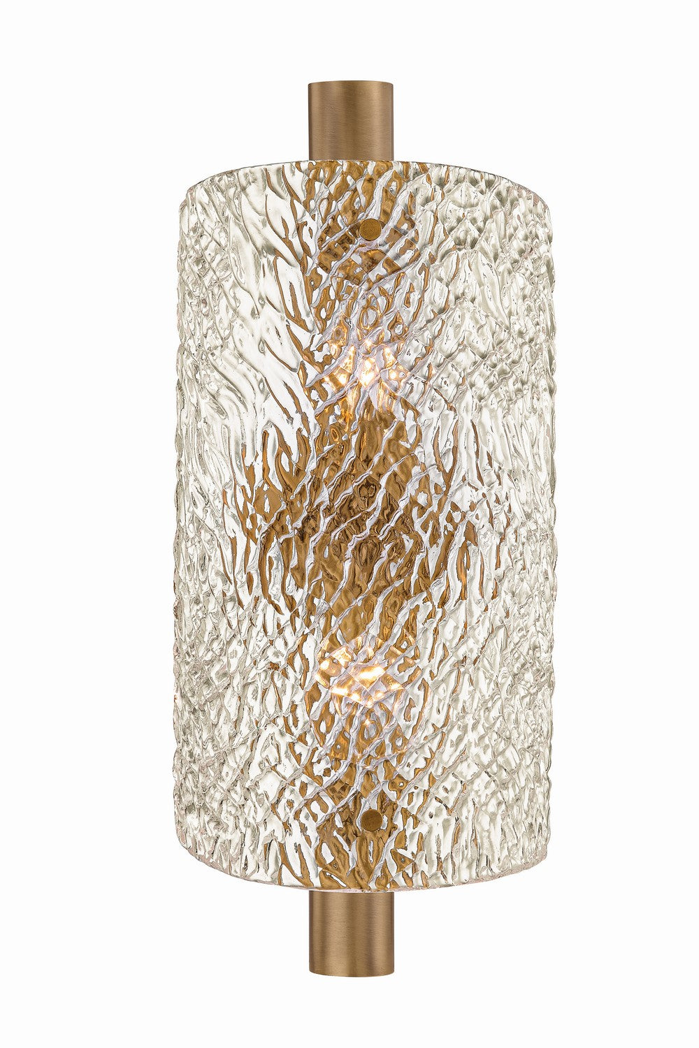 Troy Lighting - B5320-PBR - Two Light Wall Sconce - Bergeron - Patina Brass
