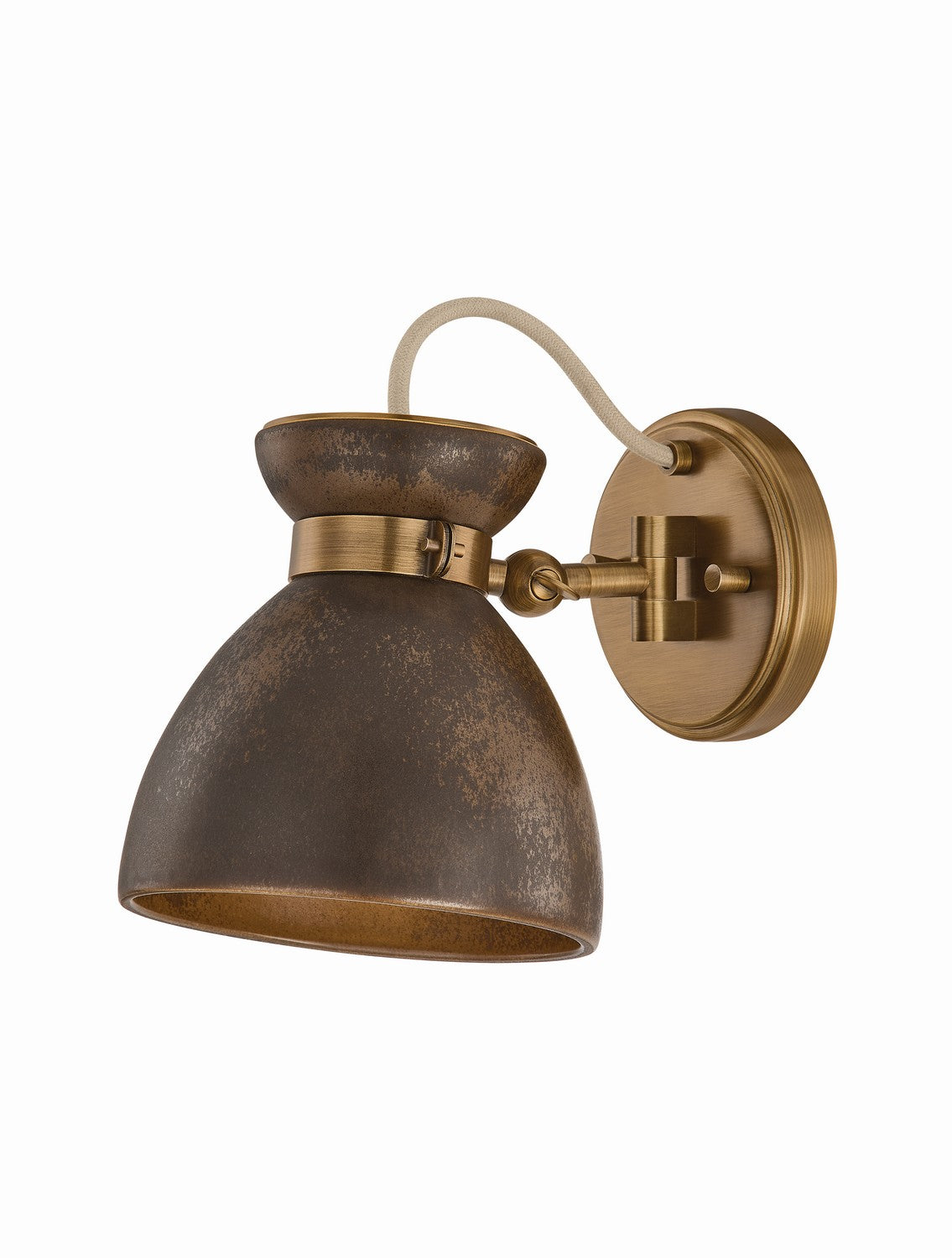 Troy Lighting - B7307-PBR/CMU - One Light Wall Sconce - Allston - Patina Brass