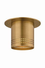 Troy Lighting - C1508-PBR - One Light Flush Mount - Berg - Patina Brass