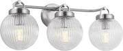 Visual Comfort Studio - SCDJVN128BNRG - Three Light Vanity - Preston - Brushed Nickel