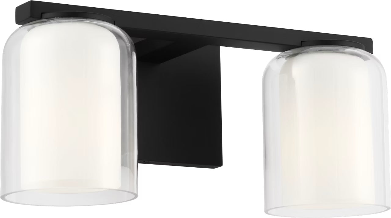 Visual Comfort Studio - SCDJVN130MBKCGMG - Two Light Vanity - Holden - Midnight Black