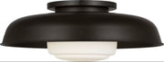 Visual Comfort Studio - SCRJFM169AIOEG - One Light Flush Mount - Liora - Aged Iron