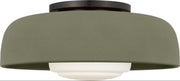 Visual Comfort Studio - SCRJFM169AISSOEG - One Light Flush Mount - Liora - Aged Iron