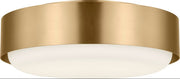 Visual Comfort Studio - SCRJFM186EBSOEG - Two Light Flush Mount - Aurelle - Estate Brass