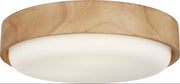 Visual Comfort Studio - SCRJFM189NHOEG - Three Light Flush Mount - Aurelle - Natural Honey