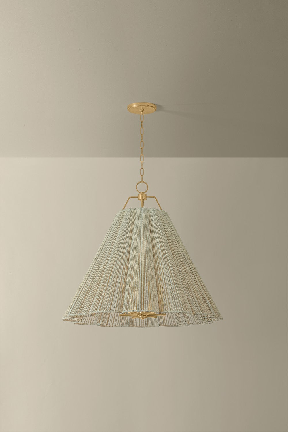 Troy Lighting - F3436-VGL - Six Light Chandelier - Sonoma - Vintage Gold Leaf