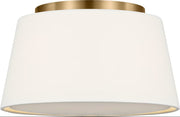 Visual Comfort Studio - SCRJFM197EBSWL - Two Light Flush Mount - Hale - Estate Brass