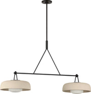 Visual Comfort Studio - SCRJLS171AIISOEG - Two Light Linear Chandelier - Liora - Aged Iron
