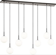 Visual Comfort Studio - SCRJLS207AIOEG - Eight Light Linear Chandelier - Sorelle - Aged Iron