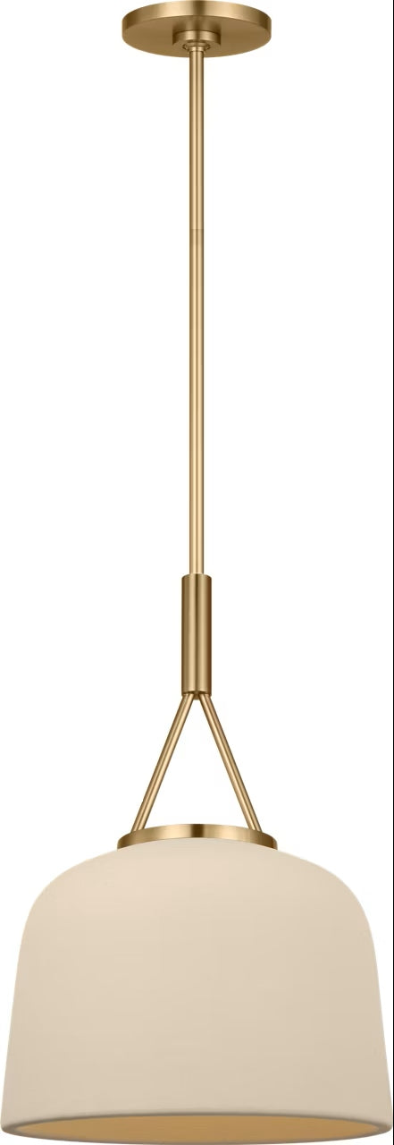 Visual Comfort Studio - SCRJPD166EBSIS - One Light Pendant - Liora - Estate Brass