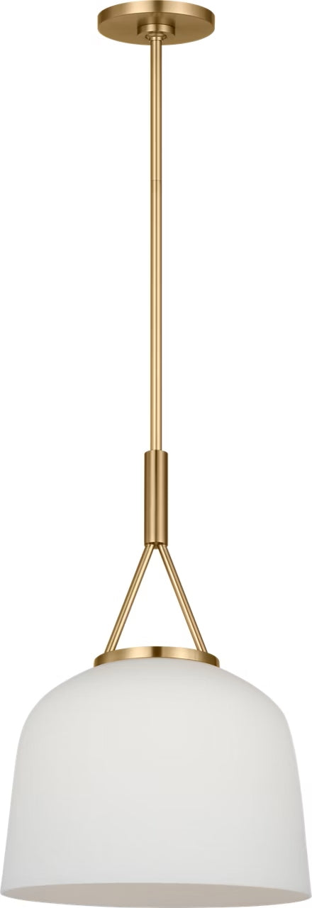 Visual Comfort Studio - SCRJPD166EBSOEG - One Light Pendant - Liora - Estate Brass