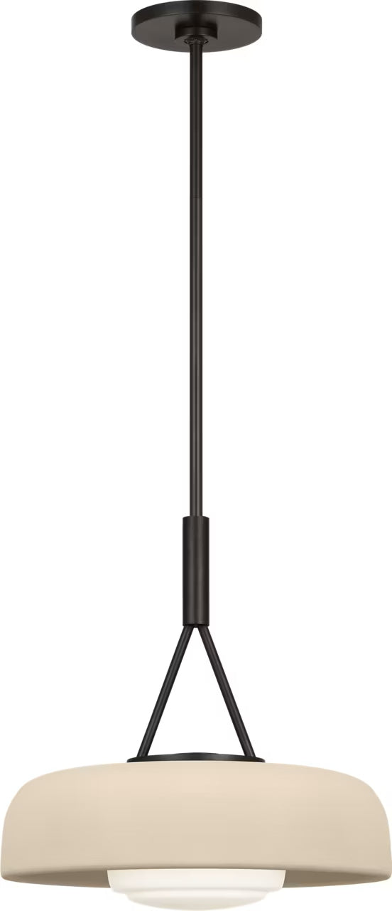 Visual Comfort Studio - SCRJPD167AIISOEG - One Light Pendant - Liora - Aged Iron