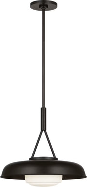Visual Comfort Studio - SCRJPD167AIOEG - One Light Pendant - Liora - Aged Iron