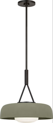 Visual Comfort Studio - SCRJPD167AISSOEG - One Light Pendant - Liora - Aged Iron