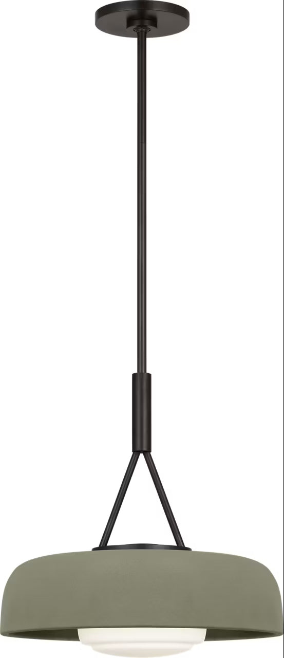 Visual Comfort Studio - SCRJPD167AISSOEG - One Light Pendant - Liora - Aged Iron