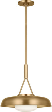 Visual Comfort Studio - SCRJPD167EBSOEG - One Light Pendant - Liora - Estate Brass