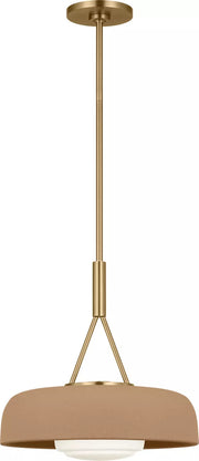 Visual Comfort Studio - SCRJPD167EBSTSOEG - One Light Pendant - Liora - Estate Brass