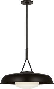Visual Comfort Studio - SCRJPD168AIOEG - One Light Pendant - Liora - Aged Iron