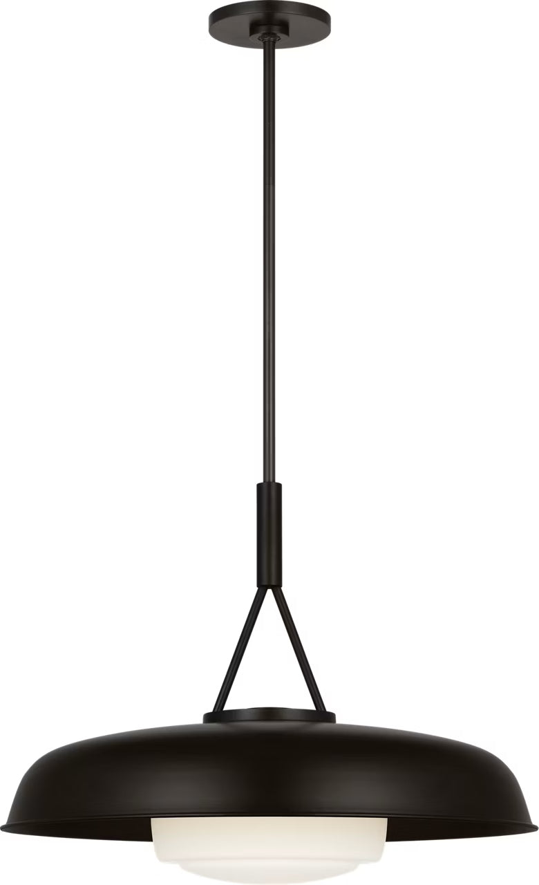 Visual Comfort Studio - SCRJPD168AIOEG - One Light Pendant - Liora - Aged Iron