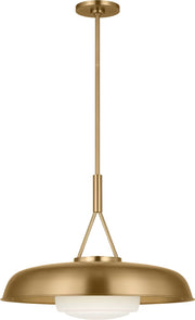 Visual Comfort Studio - SCRJPD168EBSOEG - One Light Pendant - Liora - Estate Brass