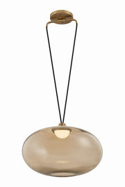 Troy Lighting - F6818-PBR - LED Pendant - Walz - Patina Brass
