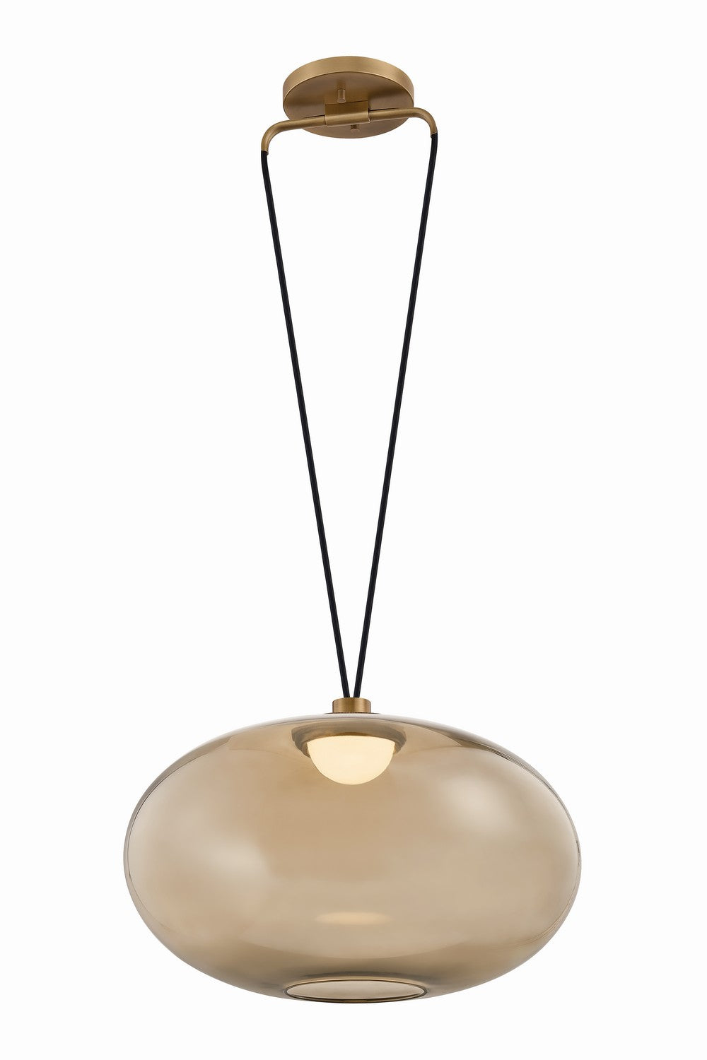 Troy Lighting - F6818-PBR - LED Pendant - Walz - Patina Brass